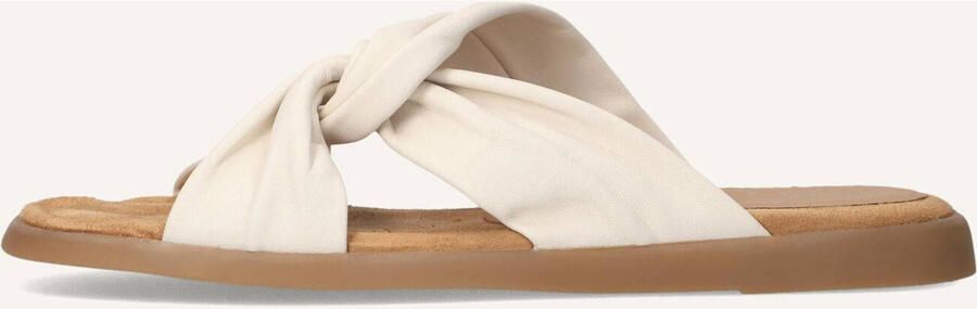UNISA Teenslippers Dames Camby Maat: 41 Materiaal: Leer Kleur: Beige - Foto 6