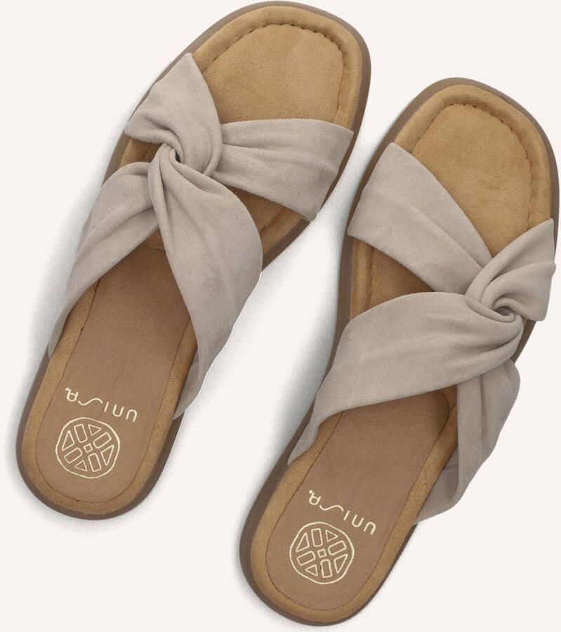 UNISA Teenslippers Dames Camby Suède Beige - Foto 6