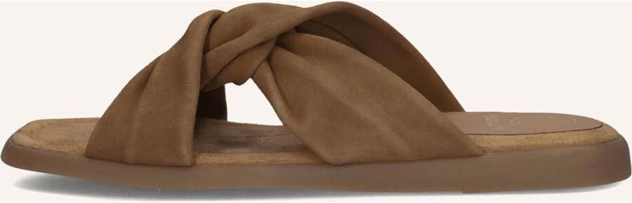 UNISA Teenslippers Dames Camby Suède Camel