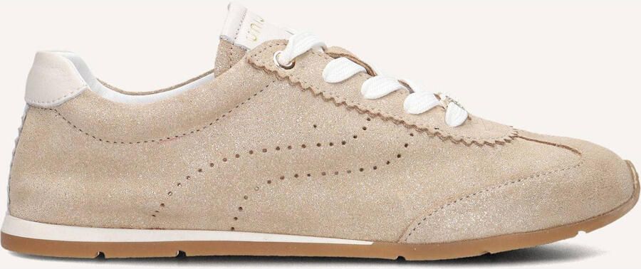 UNISA Lage Sneakers Dames Dara Suède Goud