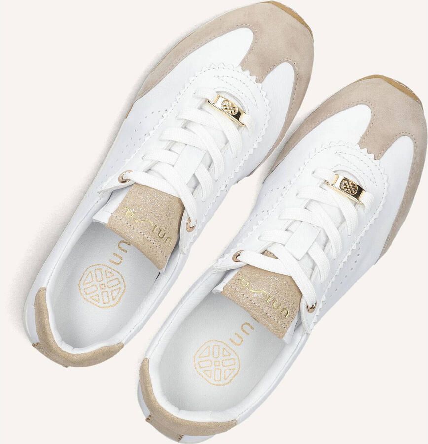 Unisa Dara Sneakers Leer Dames Wit - Foto 2