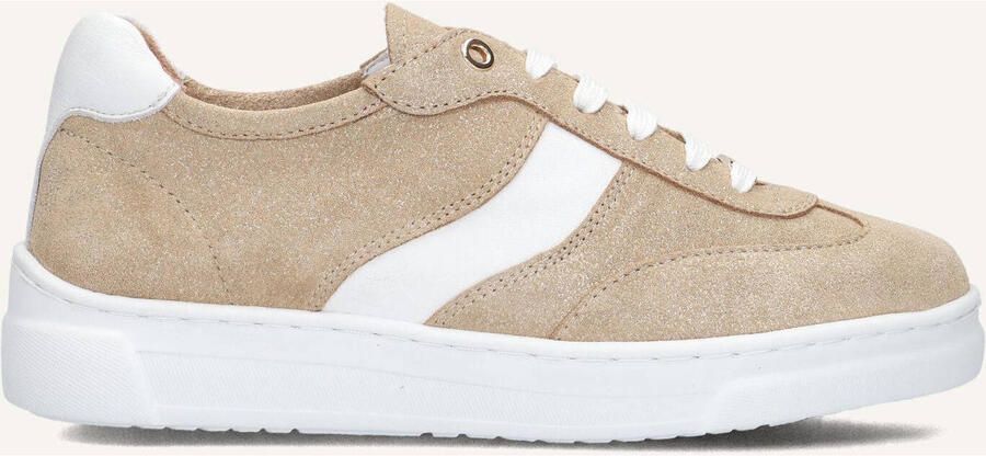 UNISA Lage Sneakers Dames Futiel Suède Goud
