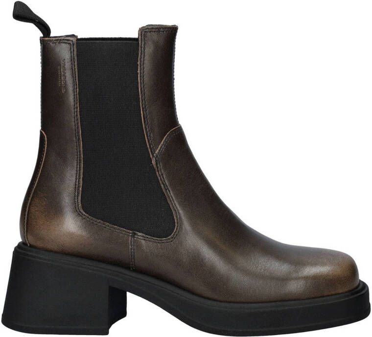 Vagabond Dorah leren chelsea boots bruin