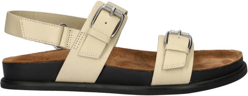 Vagabond Effie leren sandalen ecru