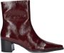Vagabond Giselle lakleren enkellaarzen bordeaux - Thumbnail 1