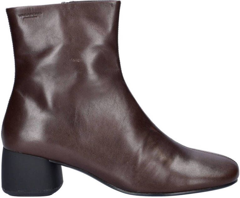 Vagabond Livia leren enkellaarzen bruin