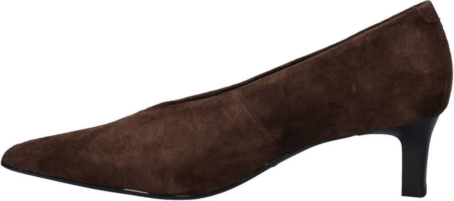 Vagabond Alissa suède pumps met hak bruin - Foto 2