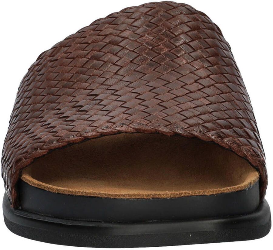 Vagabond Effie leren slippers bruin - Foto 2