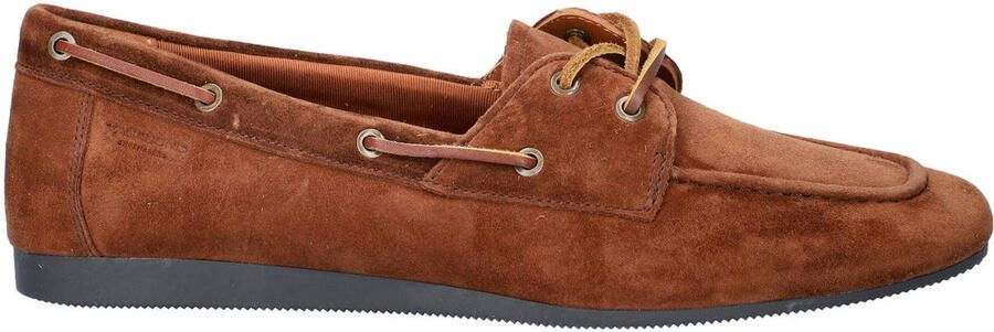 Vagabond Hillary suède bootschoenen cognac