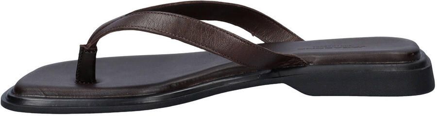 Vagabond Izzy leren teenslippers bruin - Foto 3