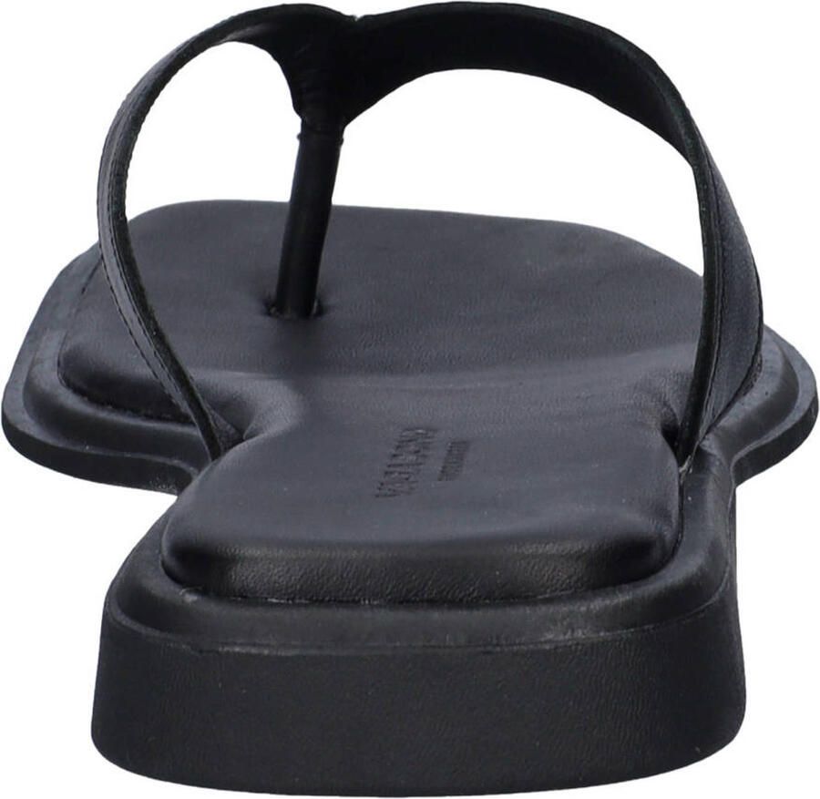 Vagabond Izzy leren teenslippers zwart - Foto 2