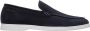 Van Lier Ascona suède loafers donkerblauw - Thumbnail 1