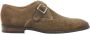 Van Lier Bregenz suède gespschoenen cognac - Thumbnail 1