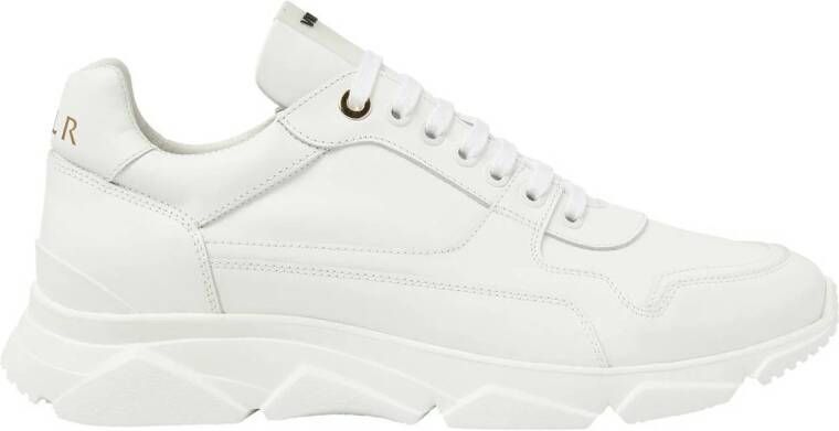 Van Lier 2413400 Lage sneakers Leren Sneaker Heren Wit