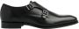 Van Lier Madison leren gespschoenen zwart - Thumbnail 1