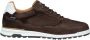 Van Lier nubuck sneakers donkerbruin - Thumbnail 1