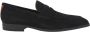 Van Lier Portofino suède loafers donkerblauw - Thumbnail 1