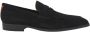 Van Lier Portofino suède loafers donkerblauw - Thumbnail 1