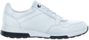 Van Lier Positano leren sneakers wit