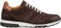 Van Lier Positano suède sneakers bruin - Thumbnail 1