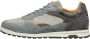 Van Lier Ravello leren sneakers grijsblauw - Thumbnail 1
