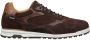 Van Lier Ravello suède sneakers bruin - Thumbnail 1