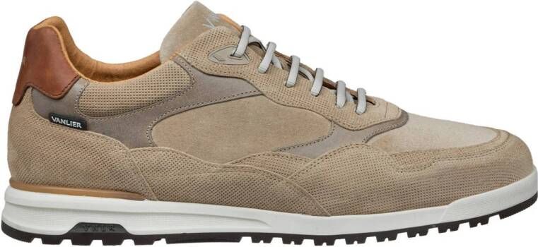 Van Lier Ravello suède sneakers taupe