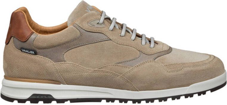 Van Lier Ravello suède sneakers taupe