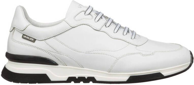 Van Lier Romeo leren sneakers wit