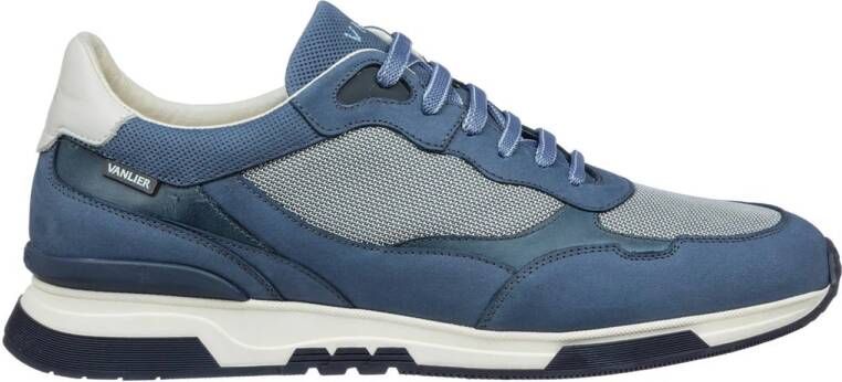 Van Lier Romeo nubuck sneakers blauw