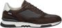 Van Lier Romeo nubuck sneakers donkerbruin - Thumbnail 1