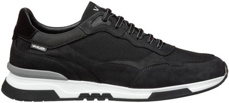 Van Lier Romeo nubuck sneakers zwart