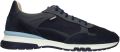 Van Lier Heren Donkerblauwe Veneto suède sneakers - Blauw
