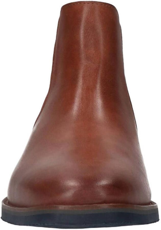 Van Lier Heren Cognac leren chelsea boots - Foto 2