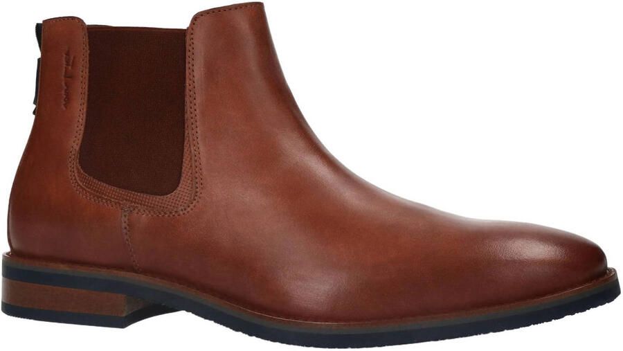Van Lier Heren Cognac leren chelsea boots - Foto 3