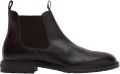Van Lier Heren Zwarte Bern leren chelsea boots - Zwart