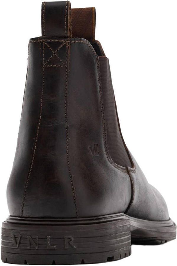 Van lier Zwarte leren chelsea boots - Foto 2