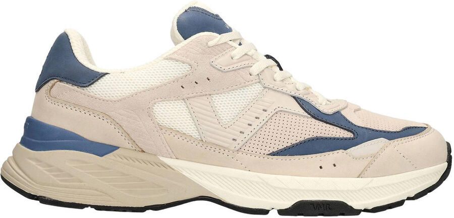 Van Lier Heren Blauwe nubuck sneakers