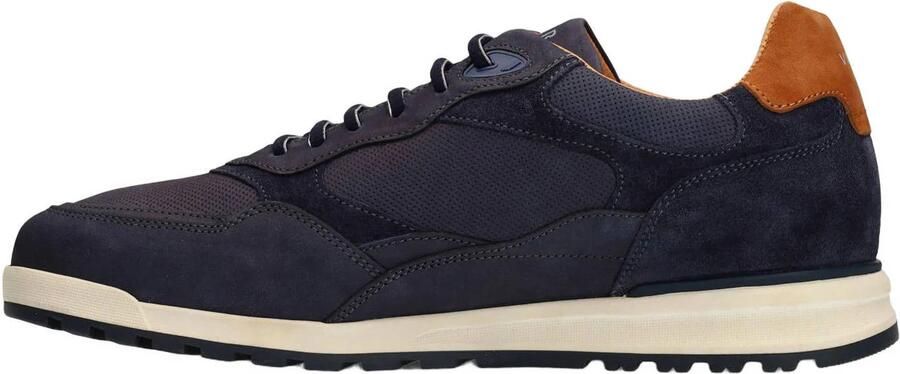 Van Lier Heren Donkerblauwe nubuck sneakers - Foto 2