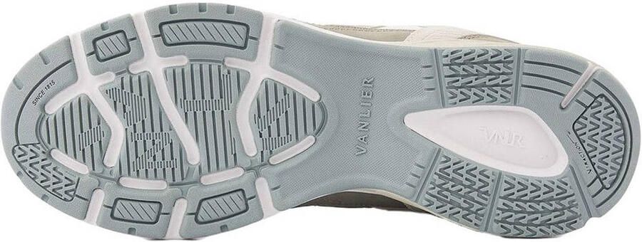 Van Lier leren sneakers grijs - Foto 3