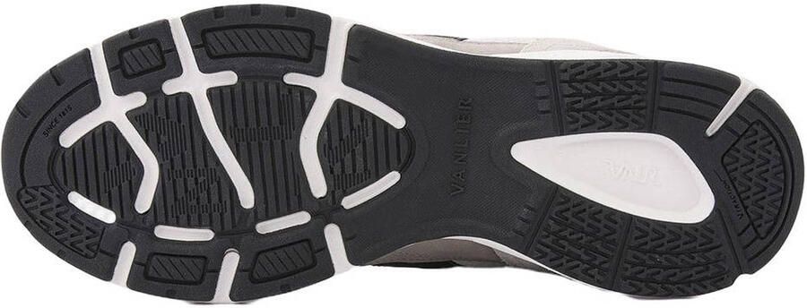 Van Lier leren sneakers wit blauw - Foto 3