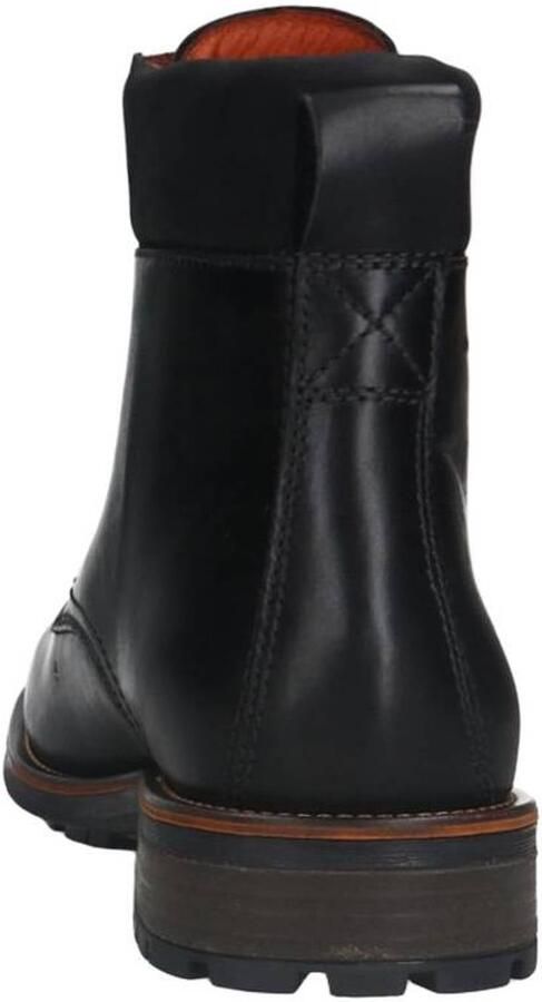 Van Lier Heren Zwarte Fritz leren veterboots - Foto 2