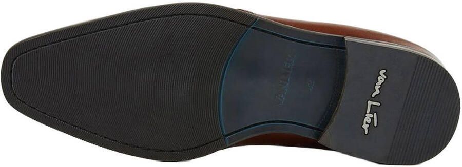 Van Lier leren veterschoenen cognac - Foto 3