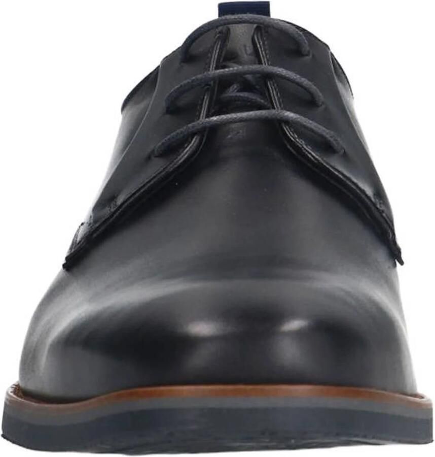 Van Lier Heren Zwarte leren veterschoenen - Foto 2