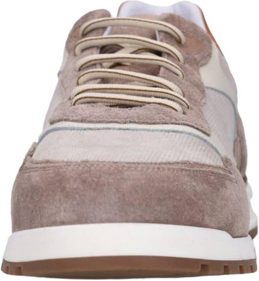 Van Lier Heren Beige suède sneakers - Foto 4