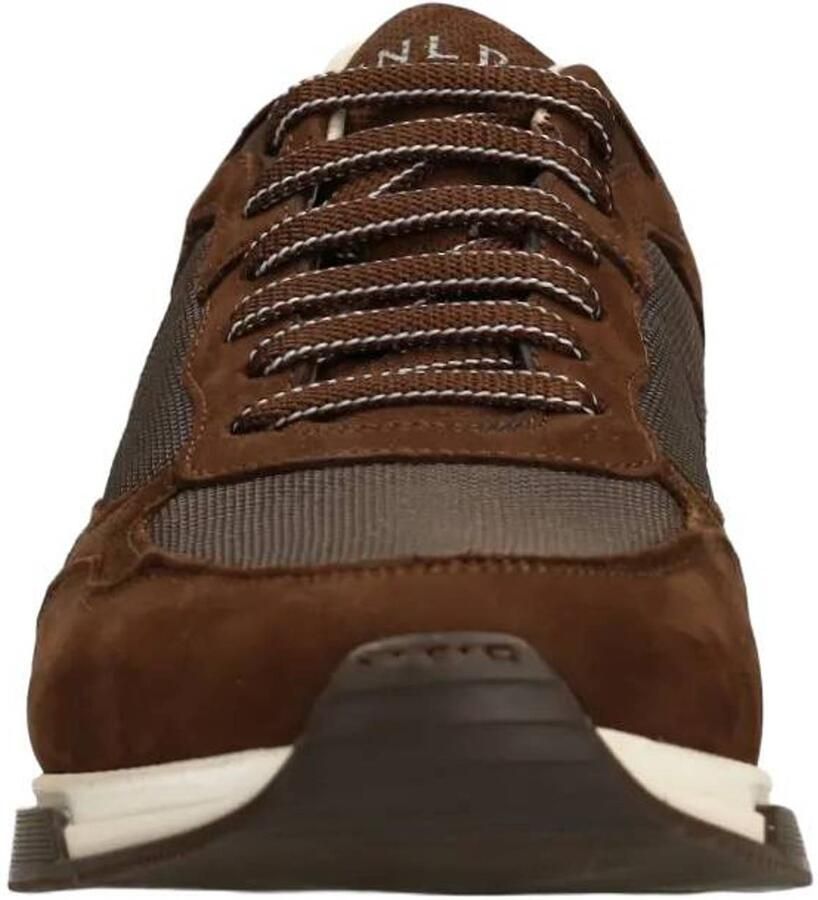 Van Lier Heren Bruine Romeo suède sneakers - Foto 2