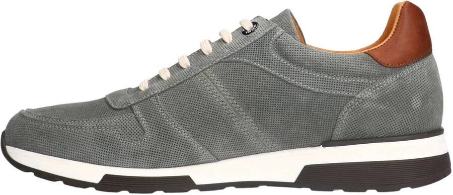 Van Lier Heren Grijze suède sneakers - Foto 3