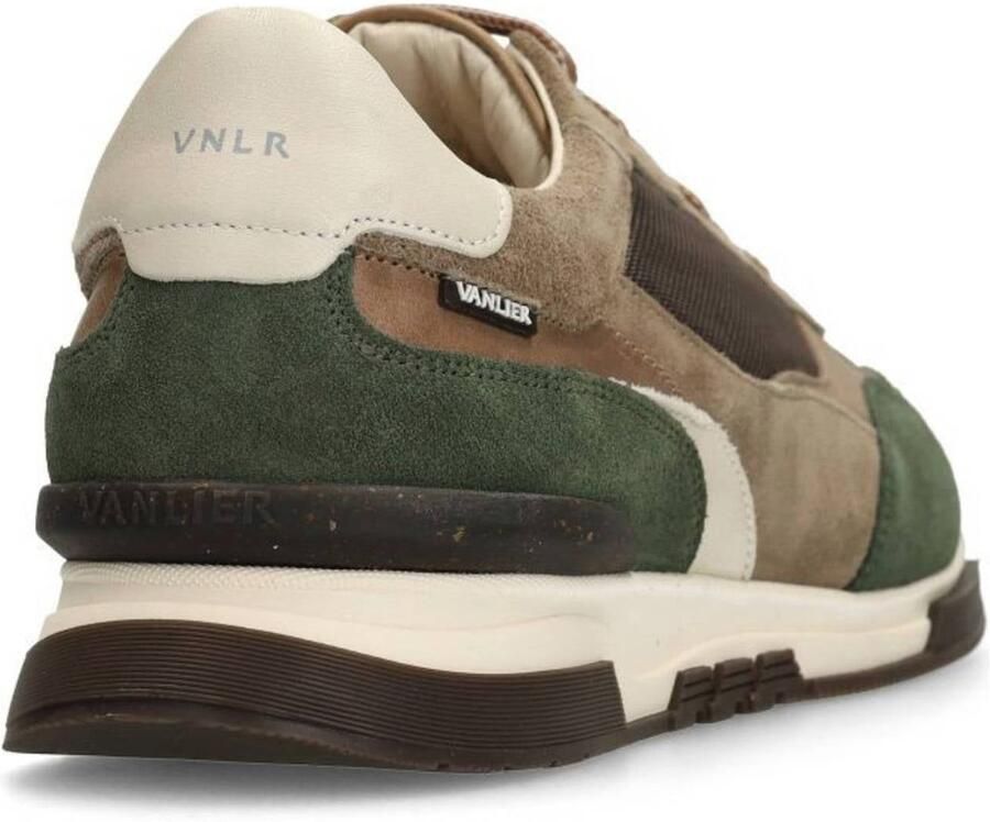 Van Lier Heren Groene Romeo suède sneakers - Foto 2