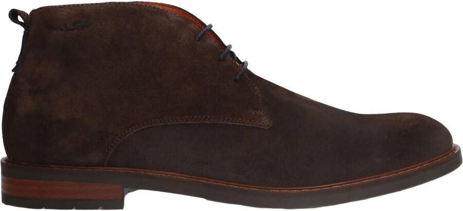 Van Lier Heren Bruine suède veterboots