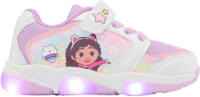 VanHaren Gabby's Dollhouse sneakers met lichtjes paars